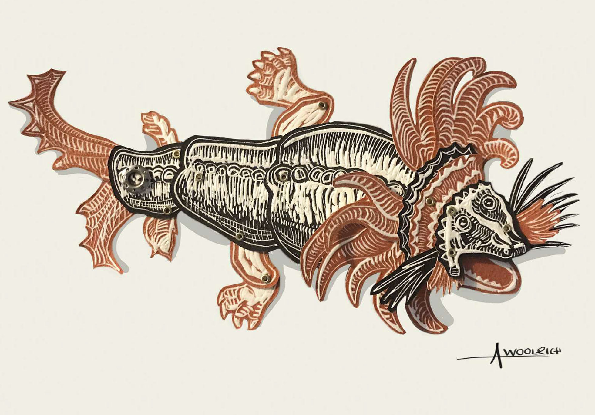 Animalium Marinus de Amanda Woolrich 2019